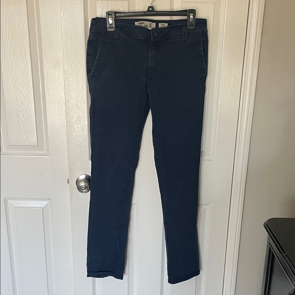 RSQ Navy Slim Straight Pants